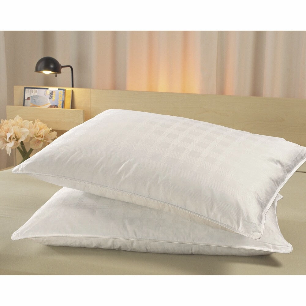 Hotel Madison Down-on-Top 360 Thread Count Pillow (Set of 2) pillows,bed pillow,sleeping cushion