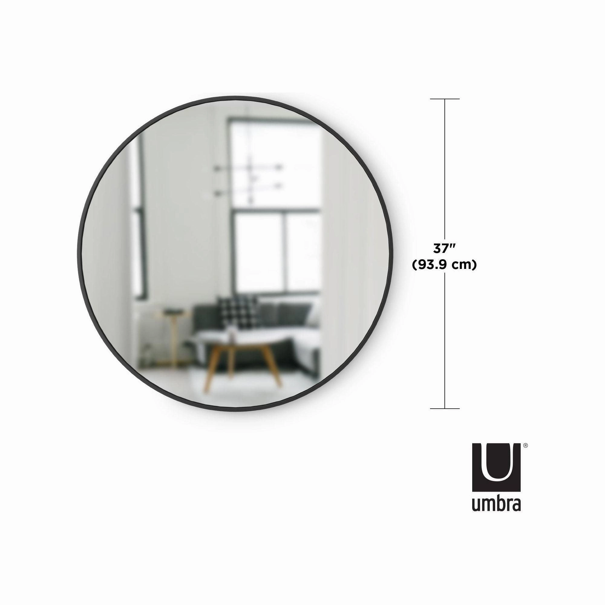 Hub Decorative Round Wall Mirror