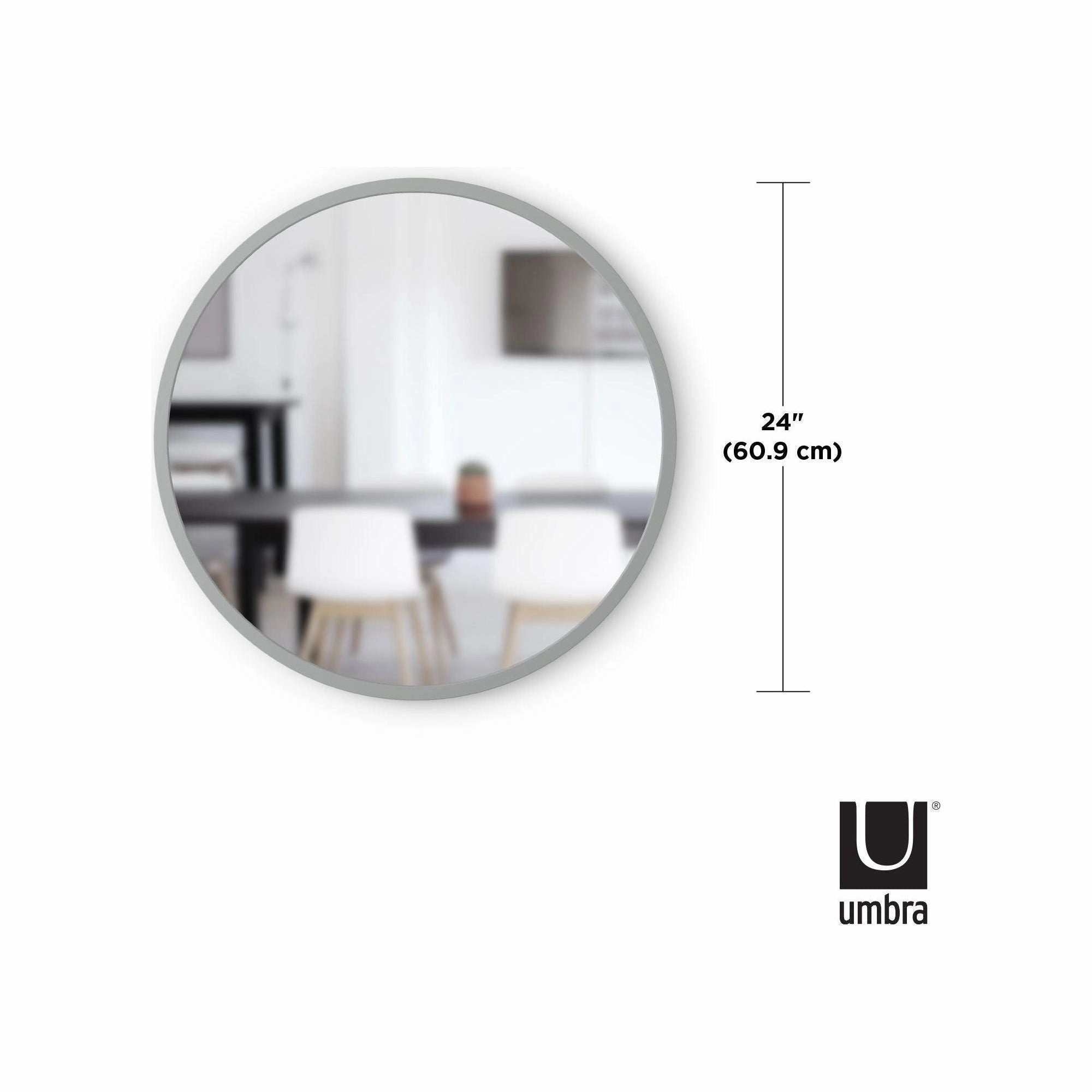 Hub Decorative Round Wall Mirror