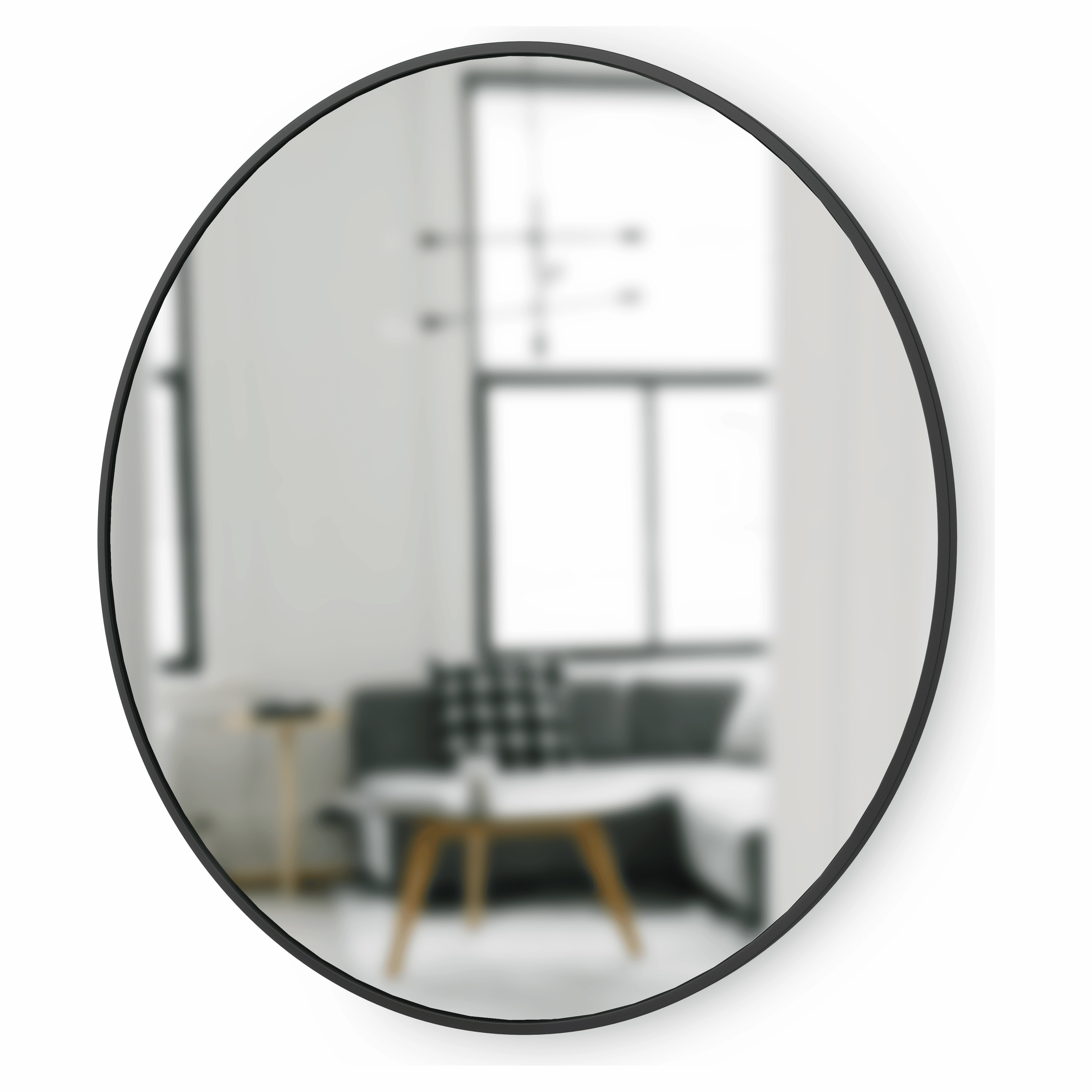Hub Decorative Round Wall Mirror