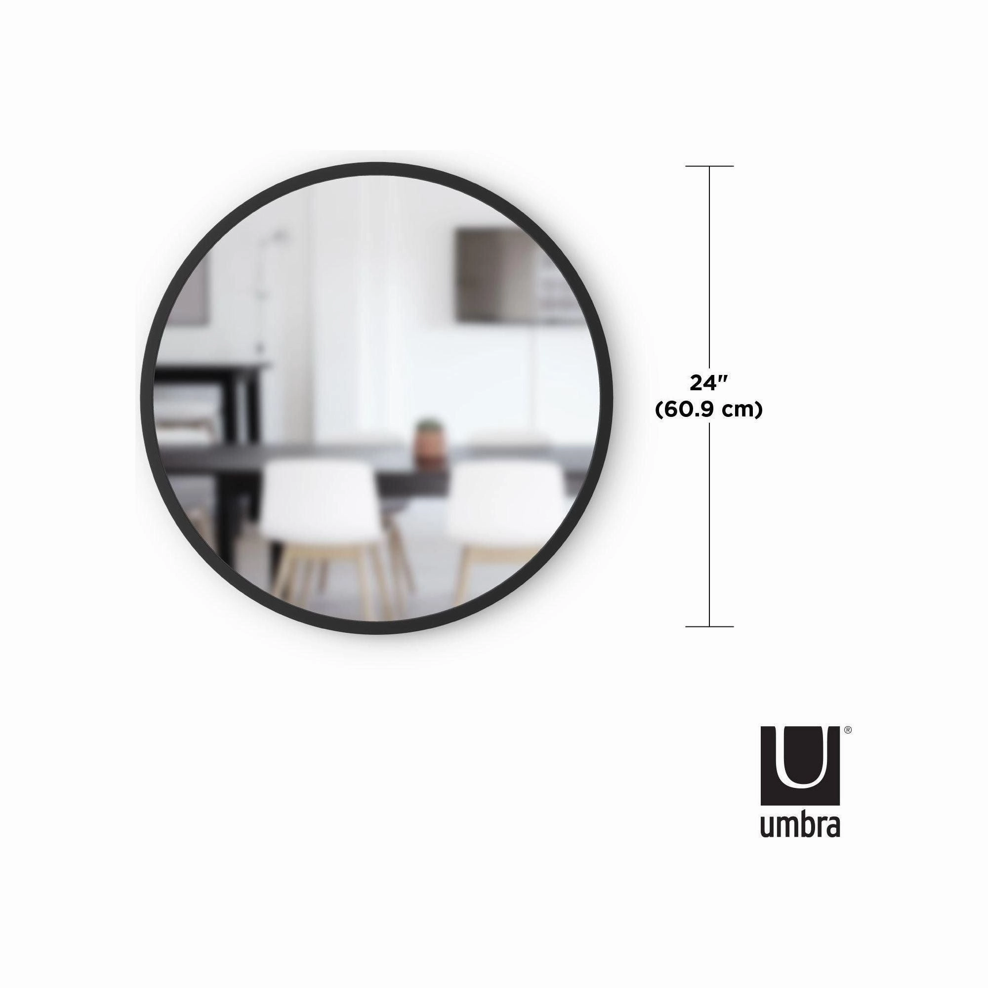 Hub Decorative Round Wall Mirror