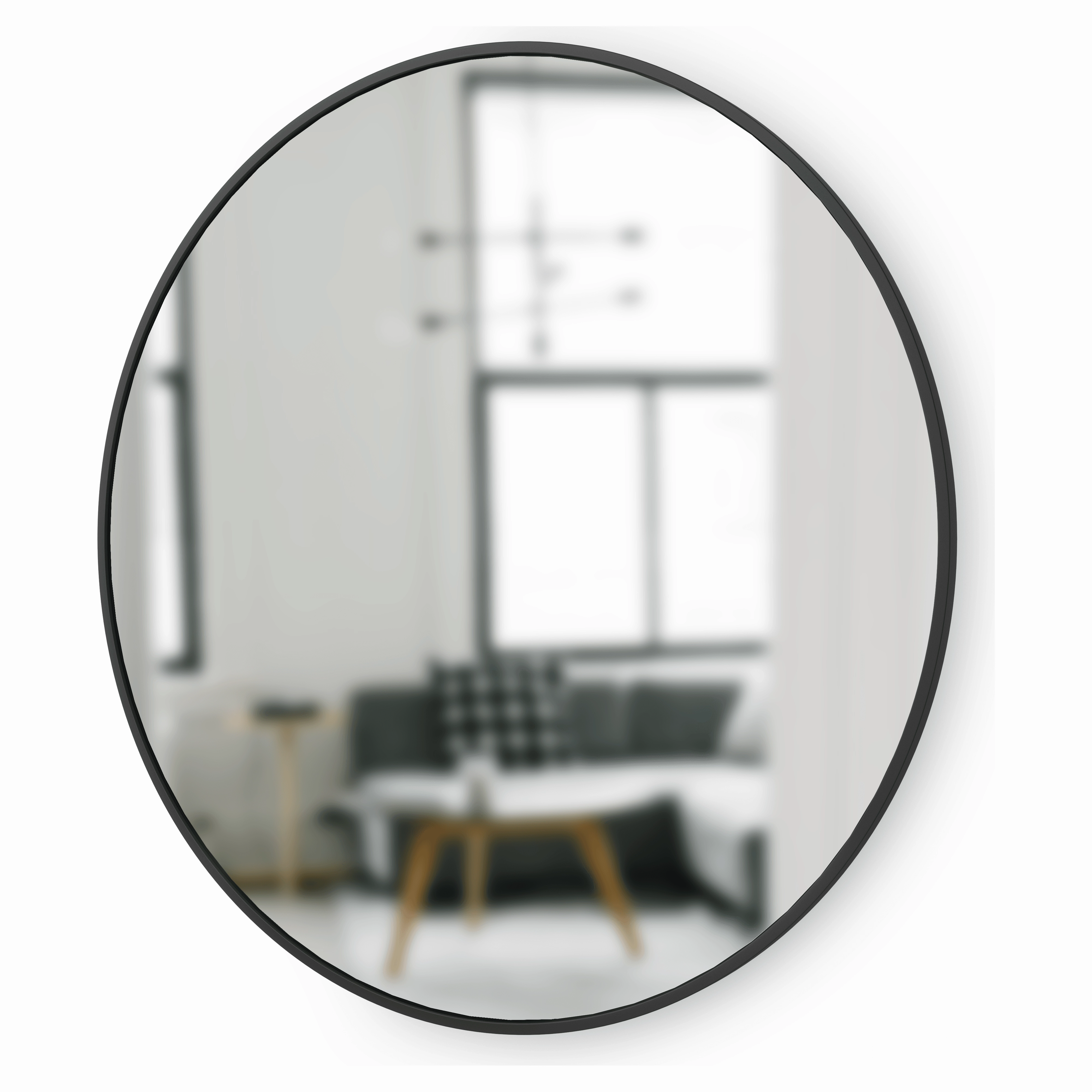Hub Decorative Round Wall Mirror