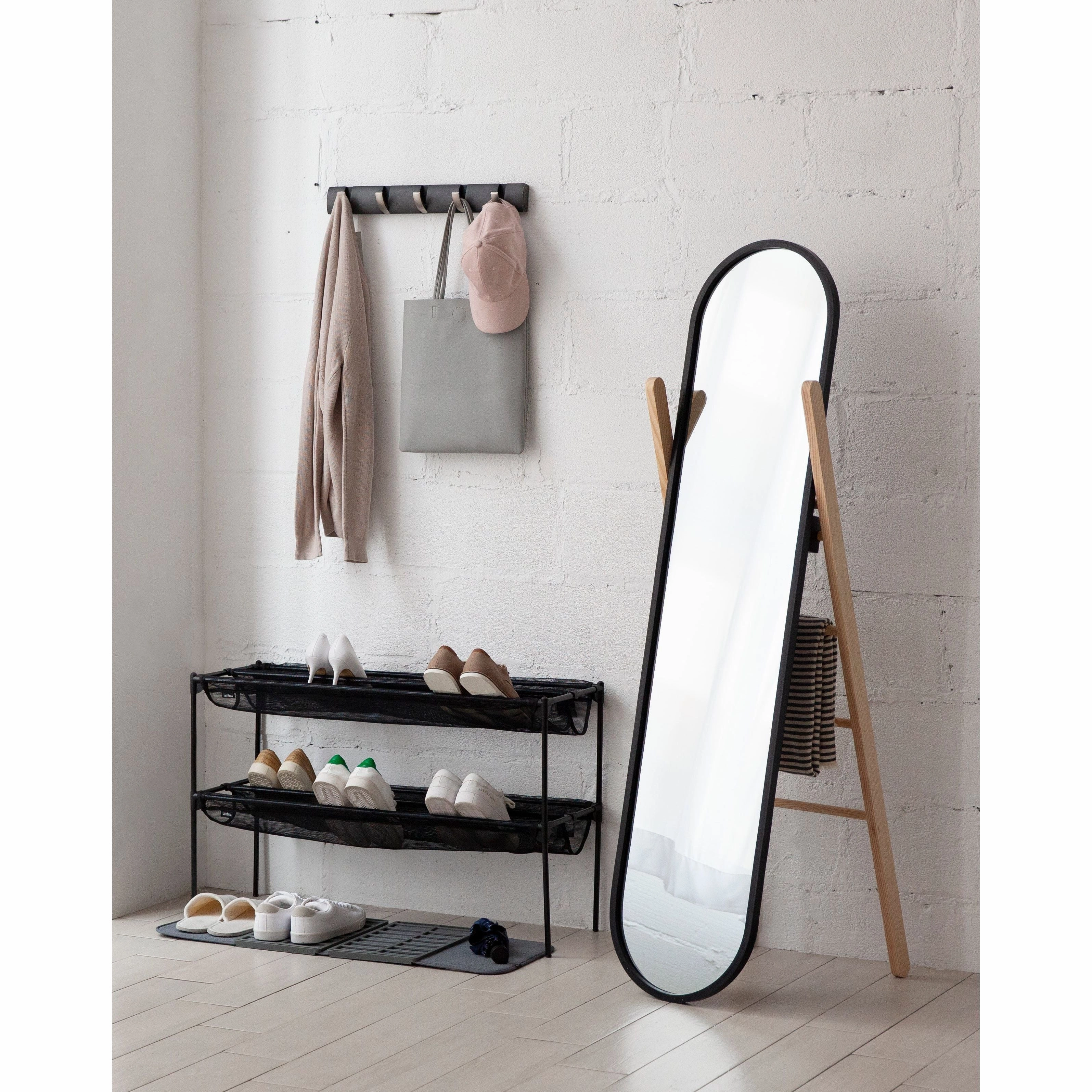 Hub Floor Mirror