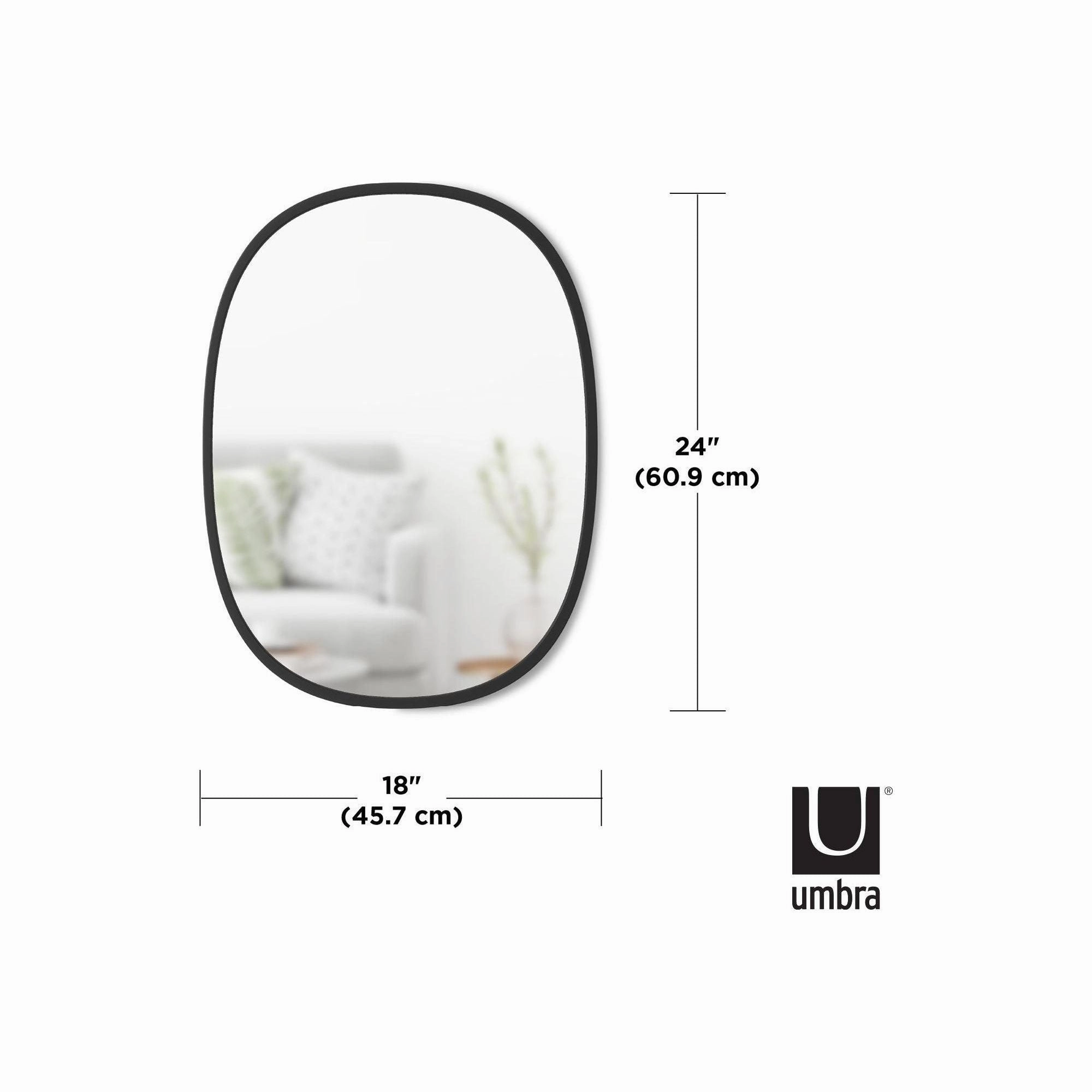 Hub Oval Wall Mirror