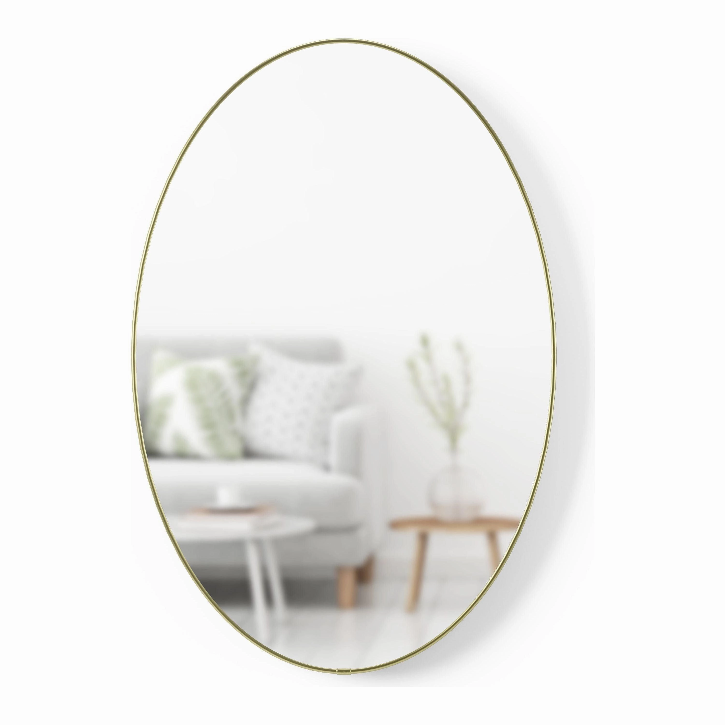 Hubba 24 x 36" Oval Mirror Wall Decor,modern wall decor set