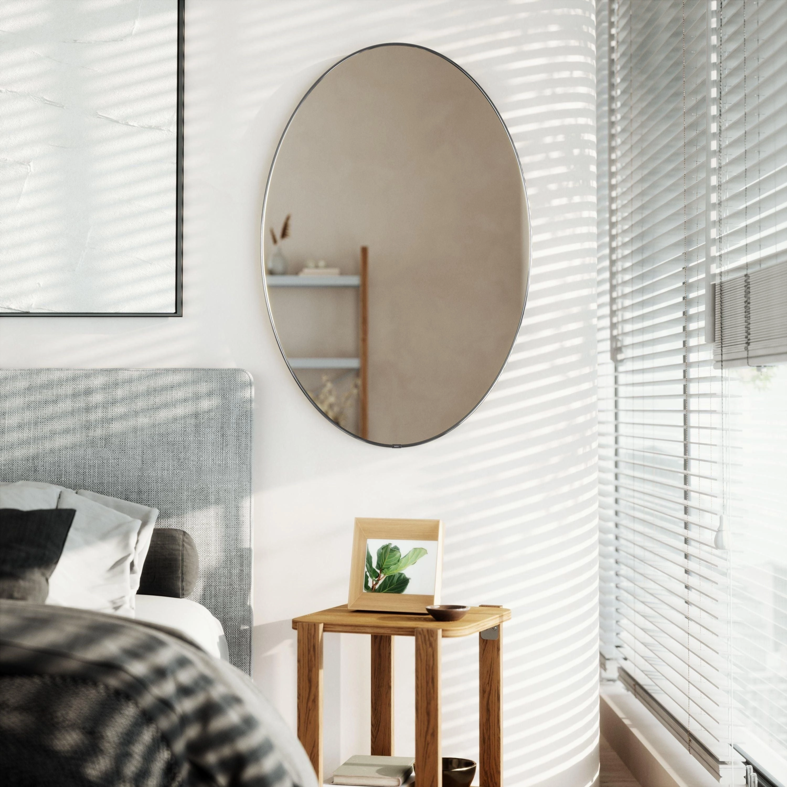 Hubba 24 x 36" Oval Mirror