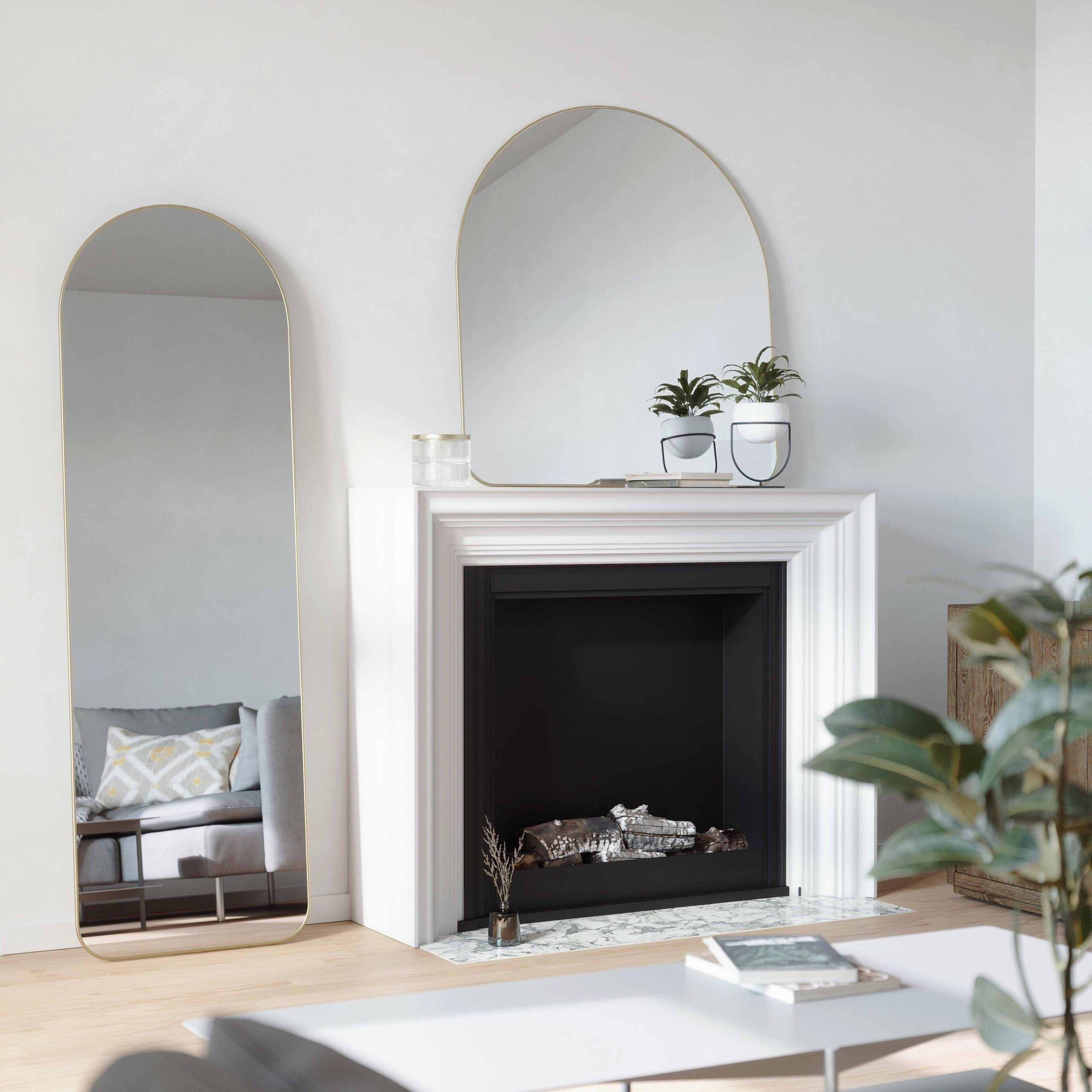 Hubba Arched 20x62" Mirror