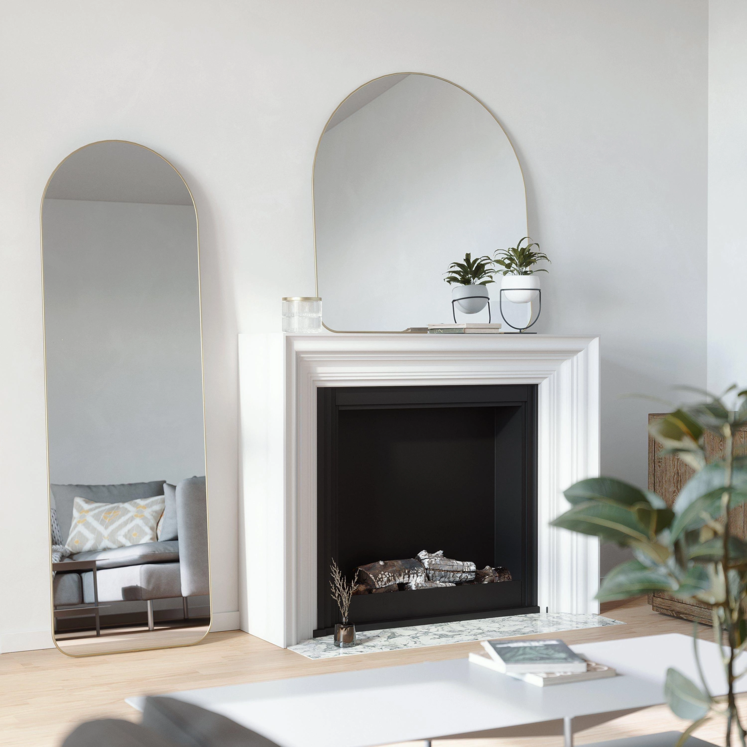 Hubba Arched 20x62" Mirror