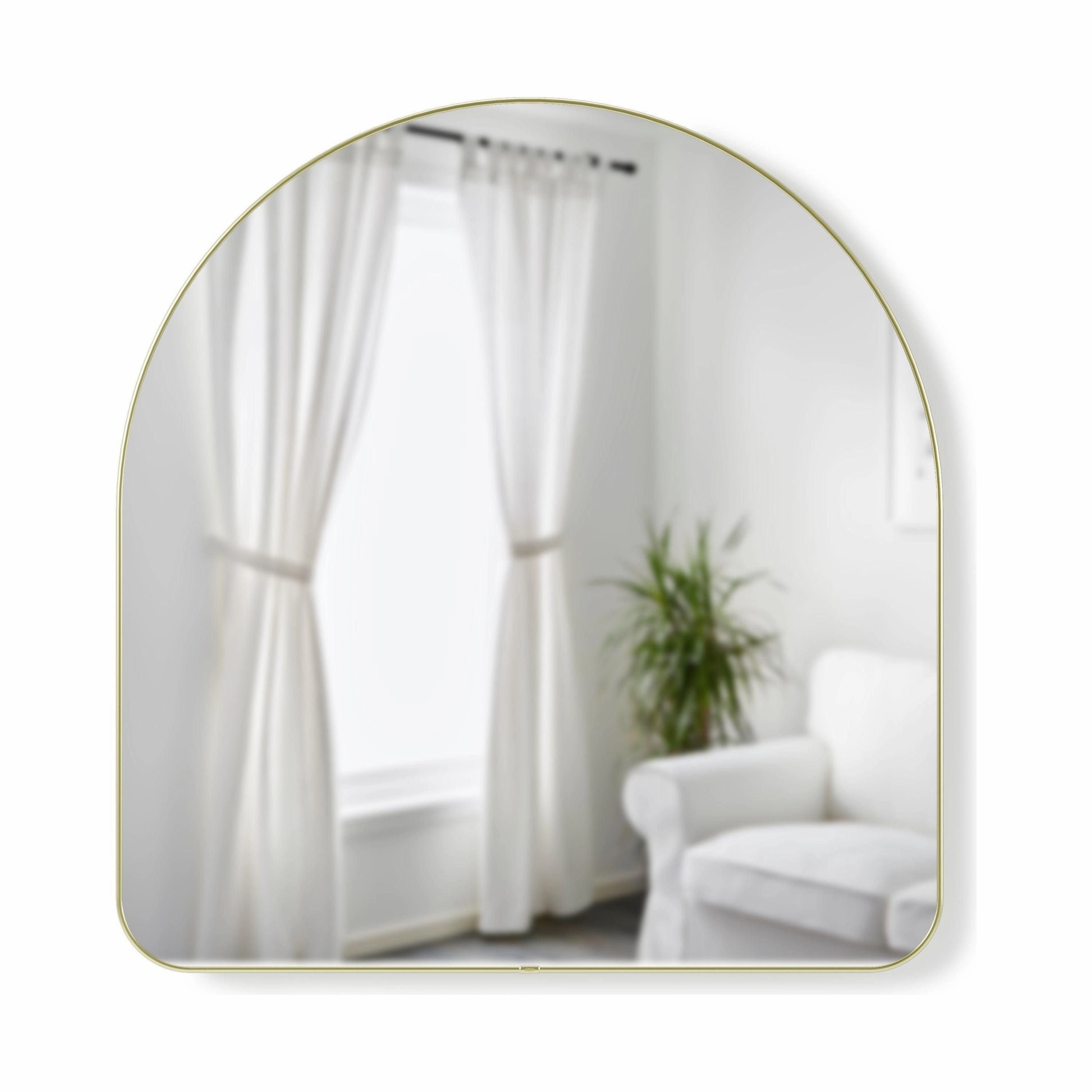 Hubba Arched 34x36" Mirror Wall Decor,modern wall decor set