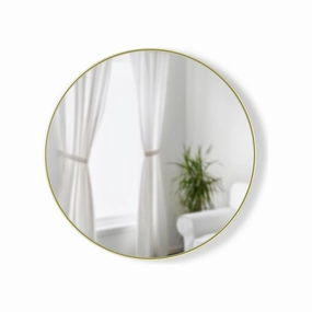 Hubba Mirror With Metallic Finish Wall Decor,modern wall decor set