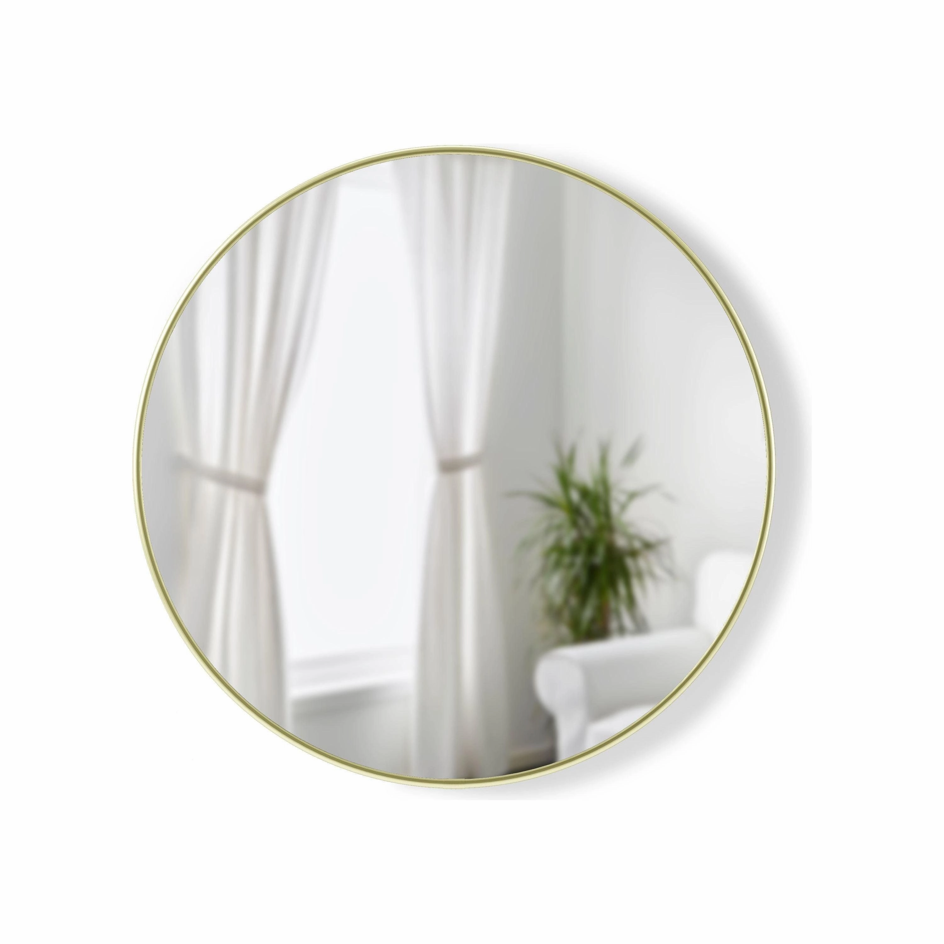 Hubba Mirror With Metallic Finish Wall Decor,modern wall decor set