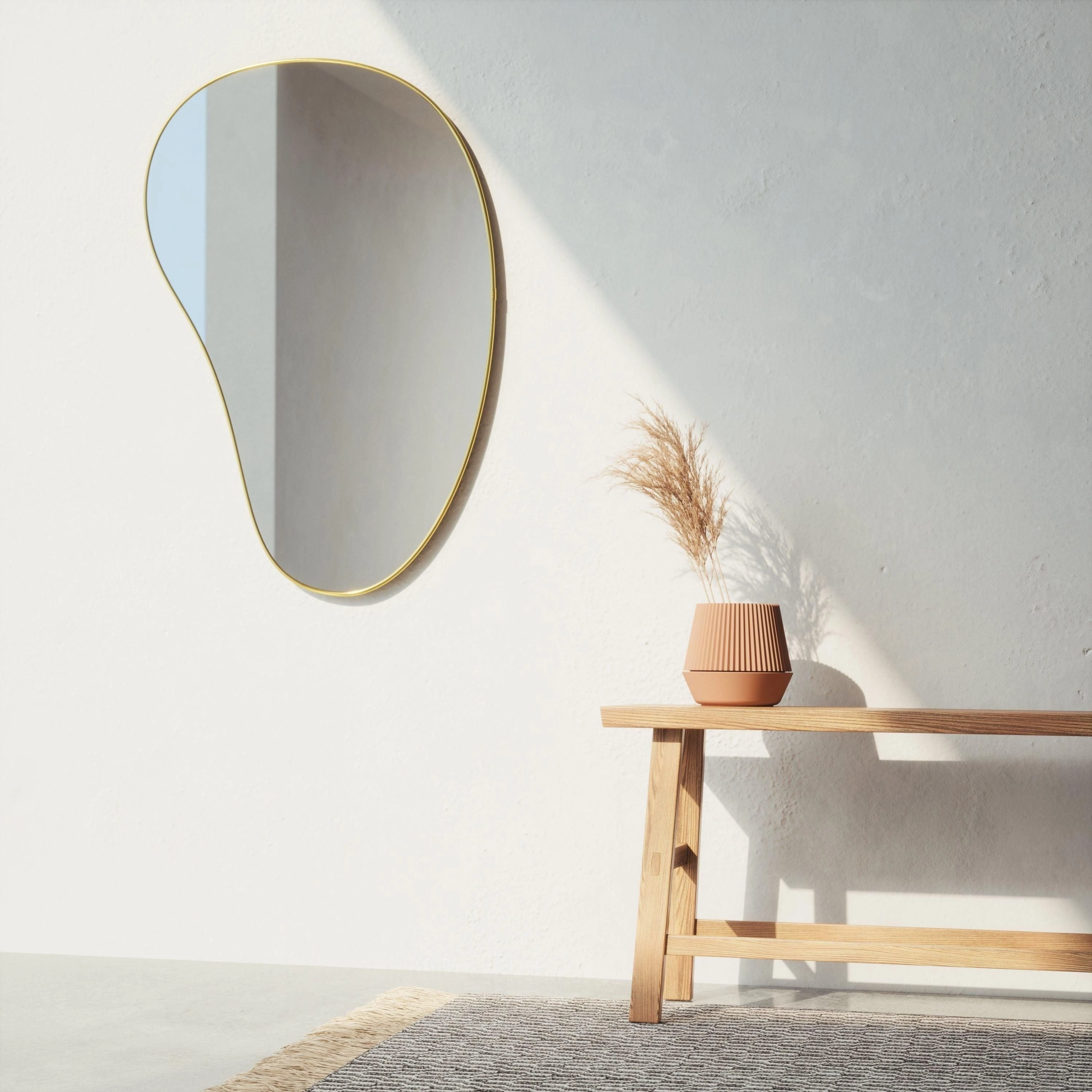 Hubba Pebble 24 x 36" Mirror