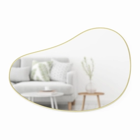 Hubba Pebble 24 x 36" Mirror Wall Decor,modern wall decor set