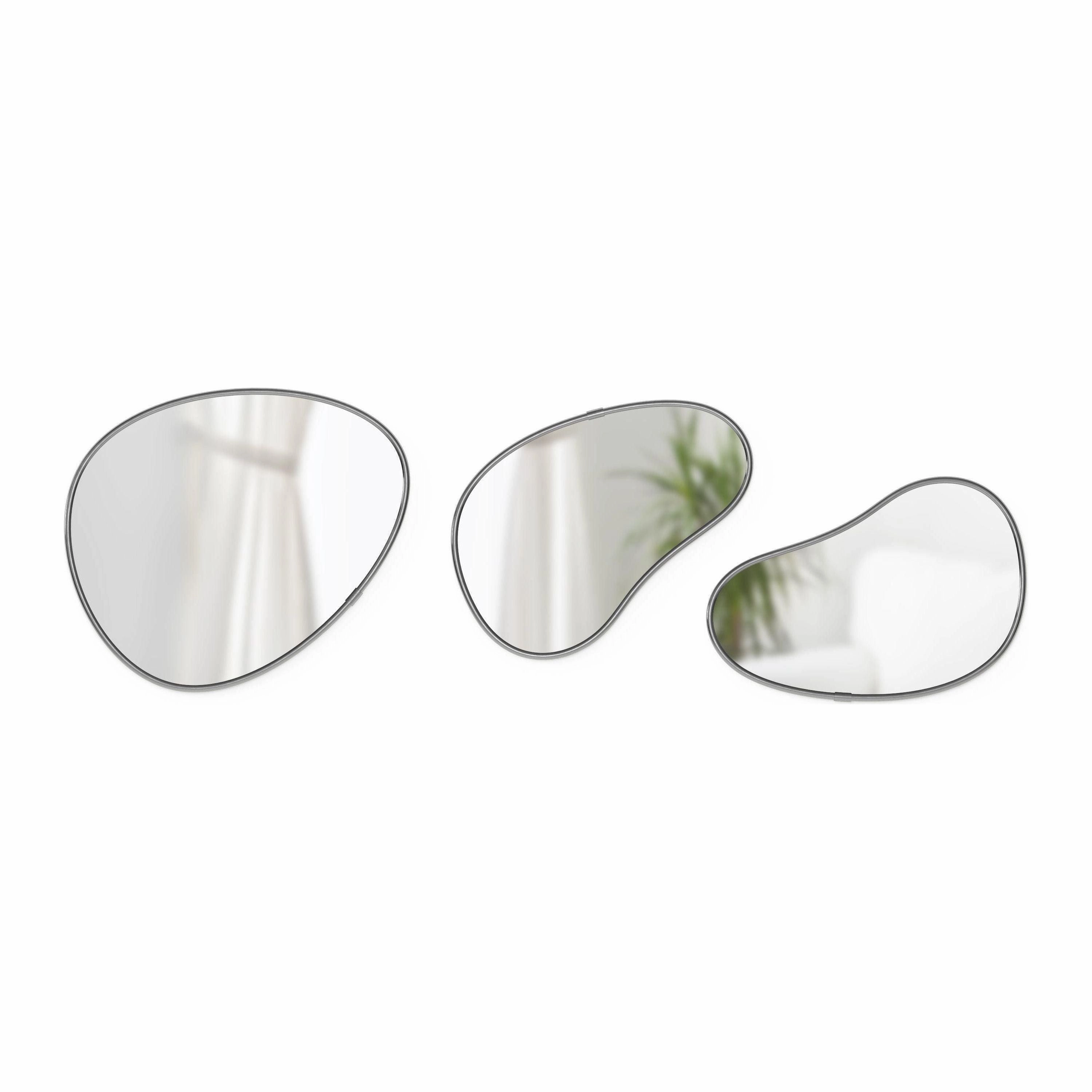 Hubba Pebble Mirrors (Set of 3)