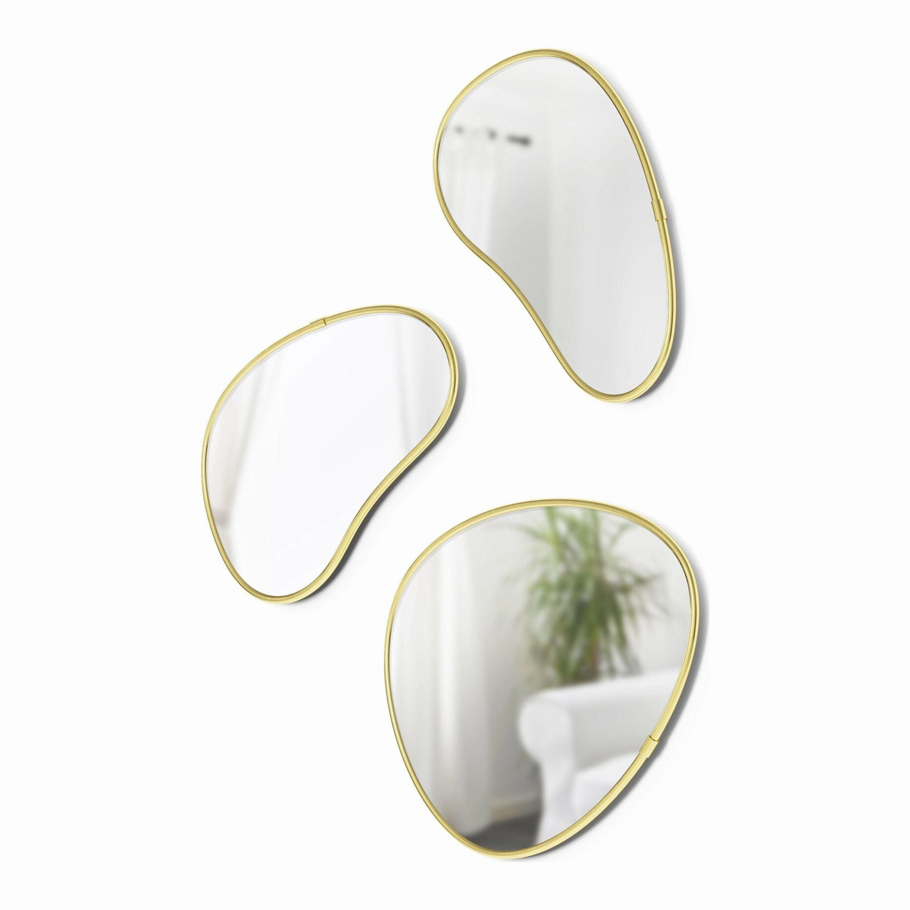 Hubba Pebble Mirrors (Set of 3)