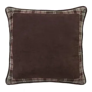 Huntsman Euro Sham, 27x27 exotic cowhide rug, leather rug