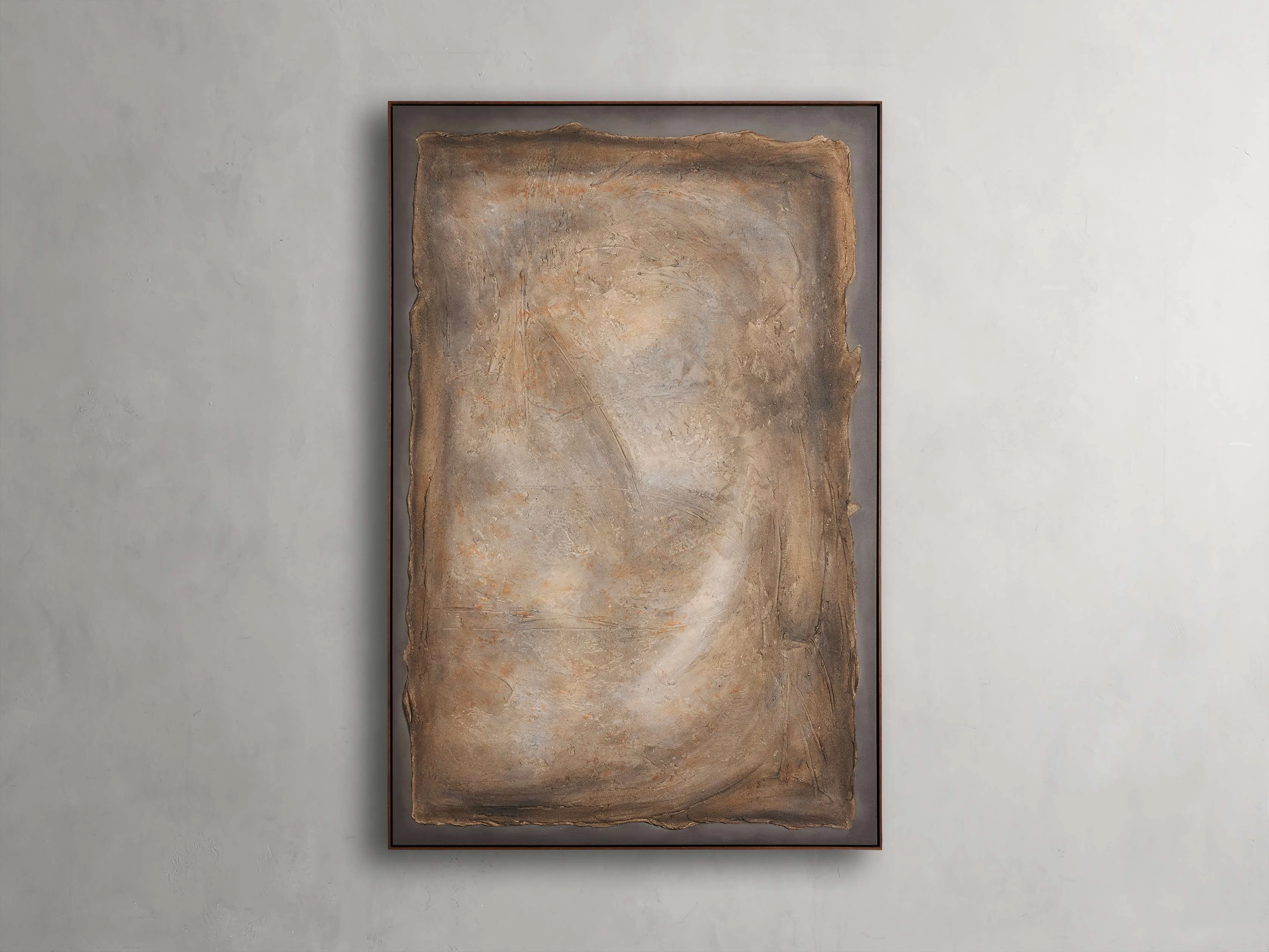 Hushed Earth Framed Print Wall Art,canvas wall art set