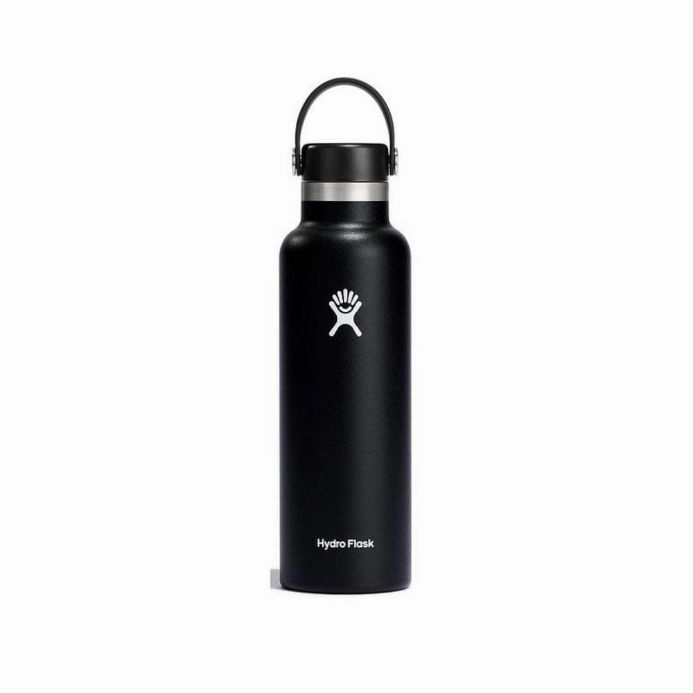 Hydro Flask 21oz Standard Mouth with Flex Cap Water Bottle In Black Kitchen,modern kitchen essentials