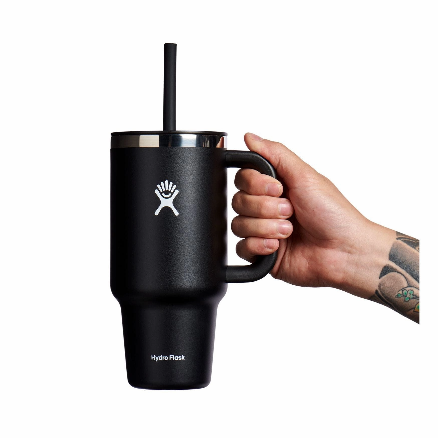 Hydro Flask 32 oz Travel Tumbler in Black