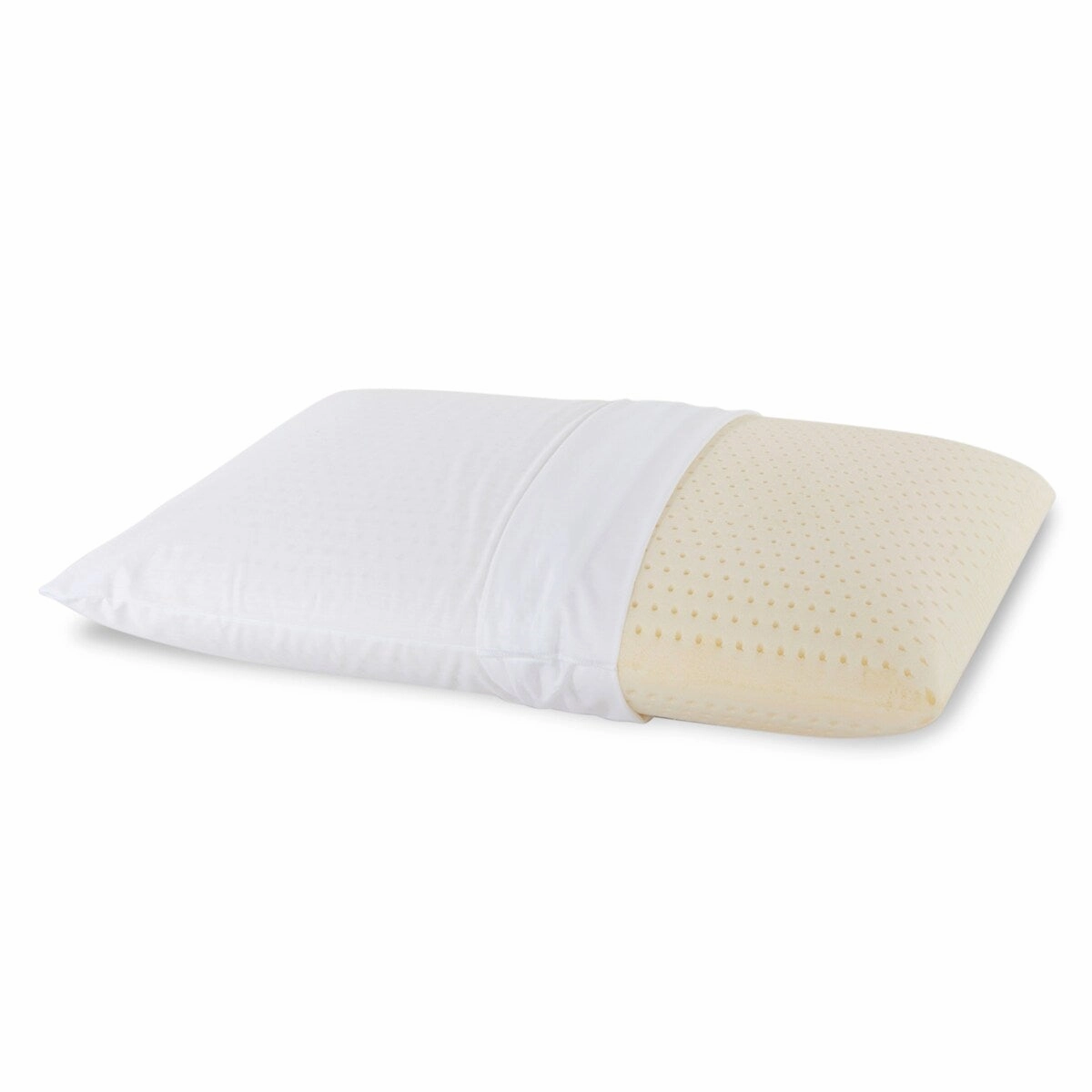 I AM A Natural Latex Pillow - White