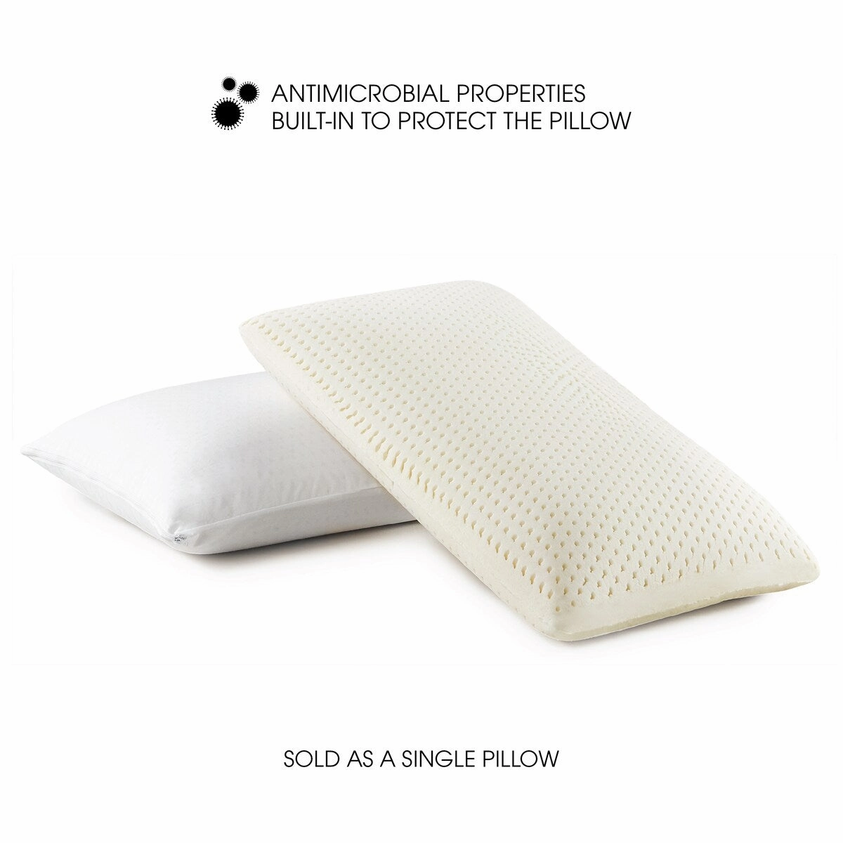 I AM Natural Latex Pillow - White