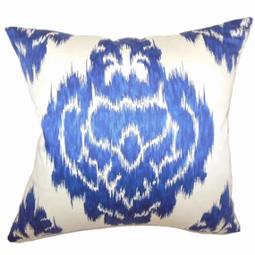 Icerish Ikat Euro Sham Navy pillowcases,cotton pillow covers,bed linen