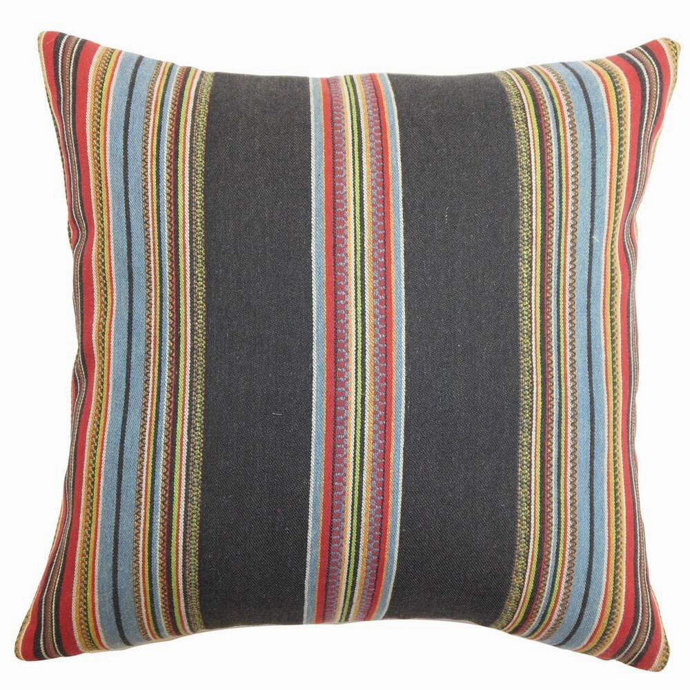 Iddes Stripes Euro Sham Multi pillowcases,cotton pillow covers,bed linen