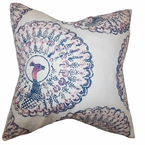 Ieesha Animal Print Euro Sham Sapphire pillowcases,cotton pillow covers,bed linen