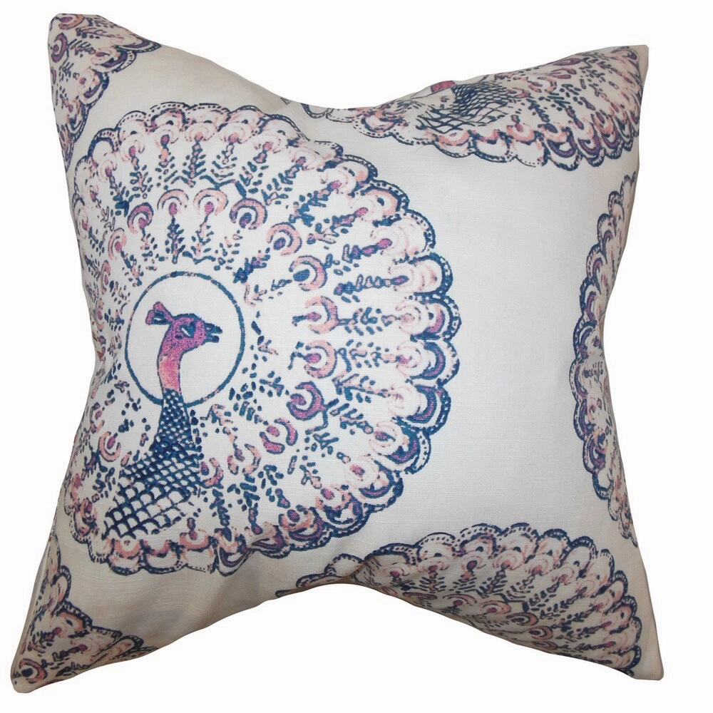 Ieesha Animal Print Euro Sham Sapphire pillowcases,cotton pillow covers,bed linen