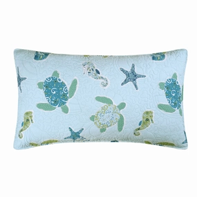 Imperial Coast Quilted King Sham pillowcases,cotton pillow covers,bed linen