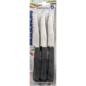 Inoxbonomi 6-Piece Steak Knife Set 0464 jute rug, burlap rug