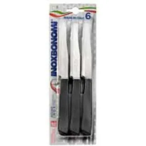 Inoxbonomi 6-Piece Table Knife Set 0466 jute rug, burlap rug