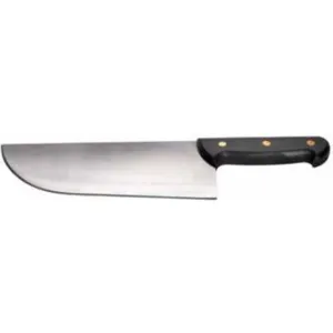 Inoxbonomi Heavy Large Butcher Knife 11071 jute rug, burlap rug
