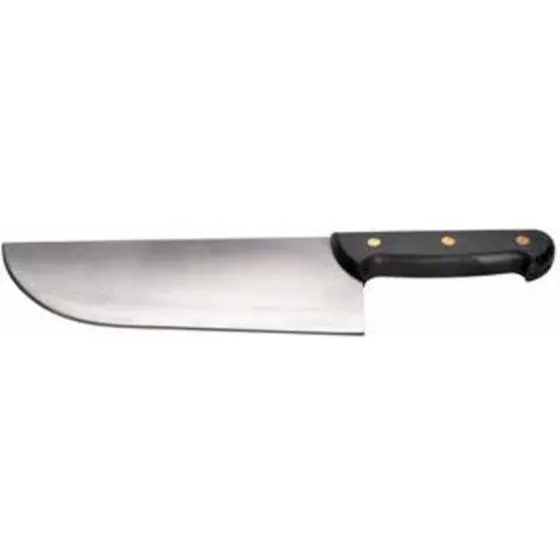 Inoxbonomi Heavy Large Butcher Knife 11071 jute rug, burlap rug