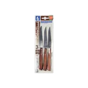Inoxbonomi Wood Steak Knife Set 40503 jute rug, burlap rug