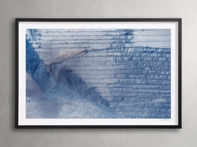 Inverted Mountain I Framed Print Wall Art,canvas wall art set