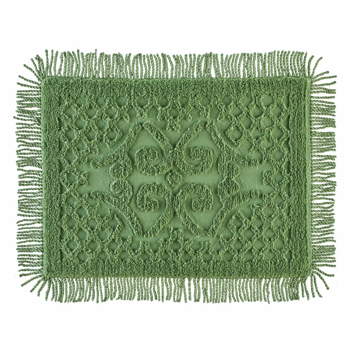 Isabella Elegant Scroll Design Chenille Pillow Sham pillowcases,cotton pillow covers,bed linen