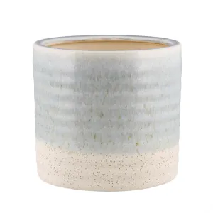Isle Cachepot, Ceramic - Med - Light Blue Vase,Ceramic Vase