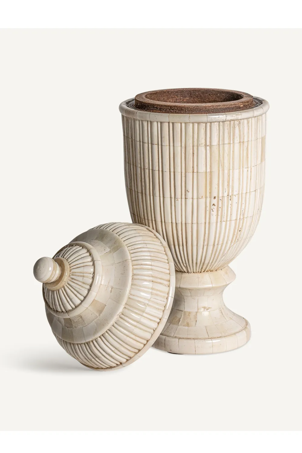 Ivory Colored Vase | Vical Home Jarek