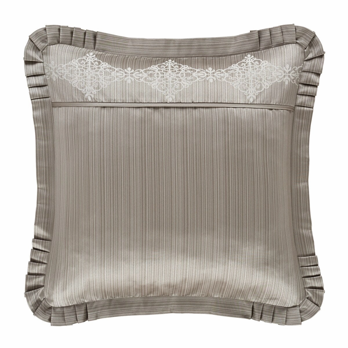 J. Queen New York Crestview Euro Sham pillowcases,cotton pillow covers,bed linen