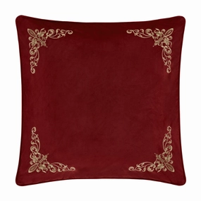J. Queen New York Noelle Christmas Euro Sham pillowcases,cotton pillow covers,bed linen