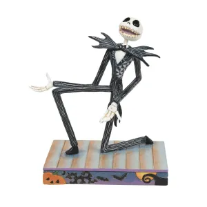 Jack Skellington Personality Pose Figurine Decorative Mirror,Home Decor Mirror