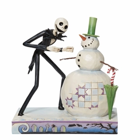 Jack with Snowman Decorative Mirror,Wall Mirror