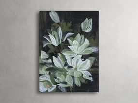 Jade Botanical Print Wall Art,canvas wall art set