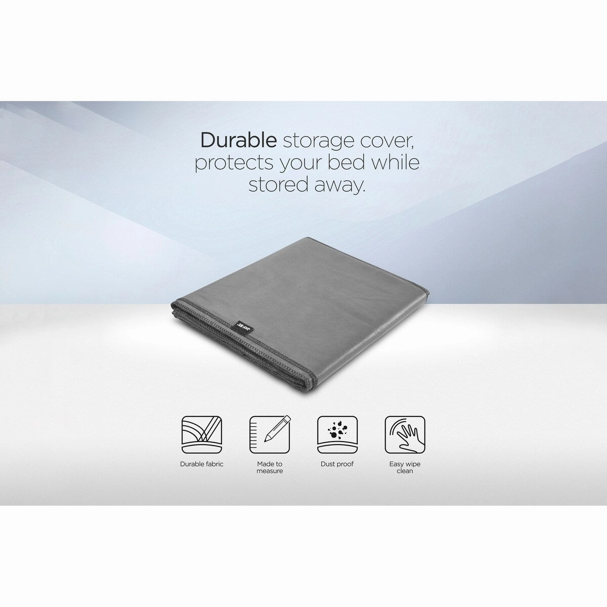 Jay-Be Storage Cover for Supreme and Visitor Folding Beds - Twin - Grey