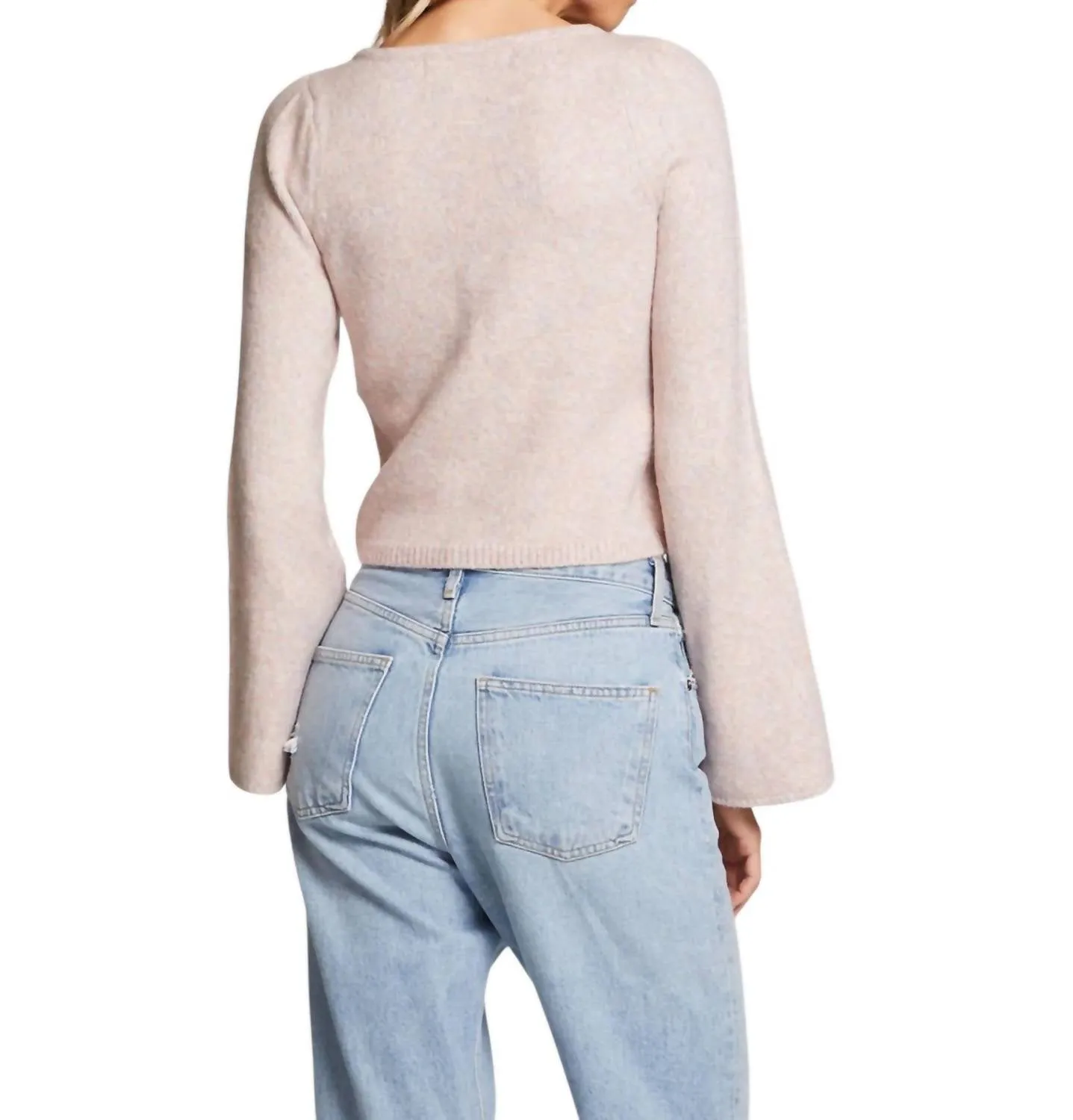 Jayne Sweater In Light Pink