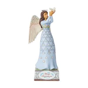 Jim Shore Bereavement Angel Always Remembered Decorative Mirror,Home Decor Mirror