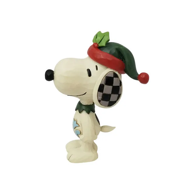 Jim Shore by Enesco Mini Snoopy Elf Figurine Decorative Mirror,Home Decor Mirror