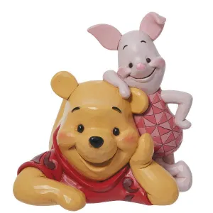 Jim Shore Disney Forever Friends Pooh & Piglet Figurine Decorative Mirror,Home Decor Mirror