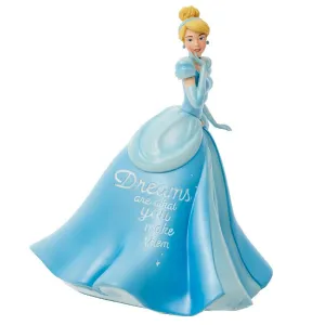 Jim Shore Disney Showcase Cinderella Dreams are What You Make Them Princess Expression Figurine Decorative Mirror,Home Decor Mirror